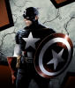 Color version of the COver to Captain America The Chose #1
