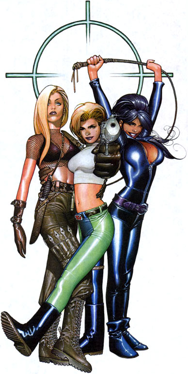 Alt cover to Danger Girl #1